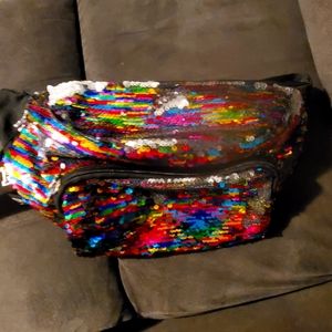 SEQUIN FANNY PACK